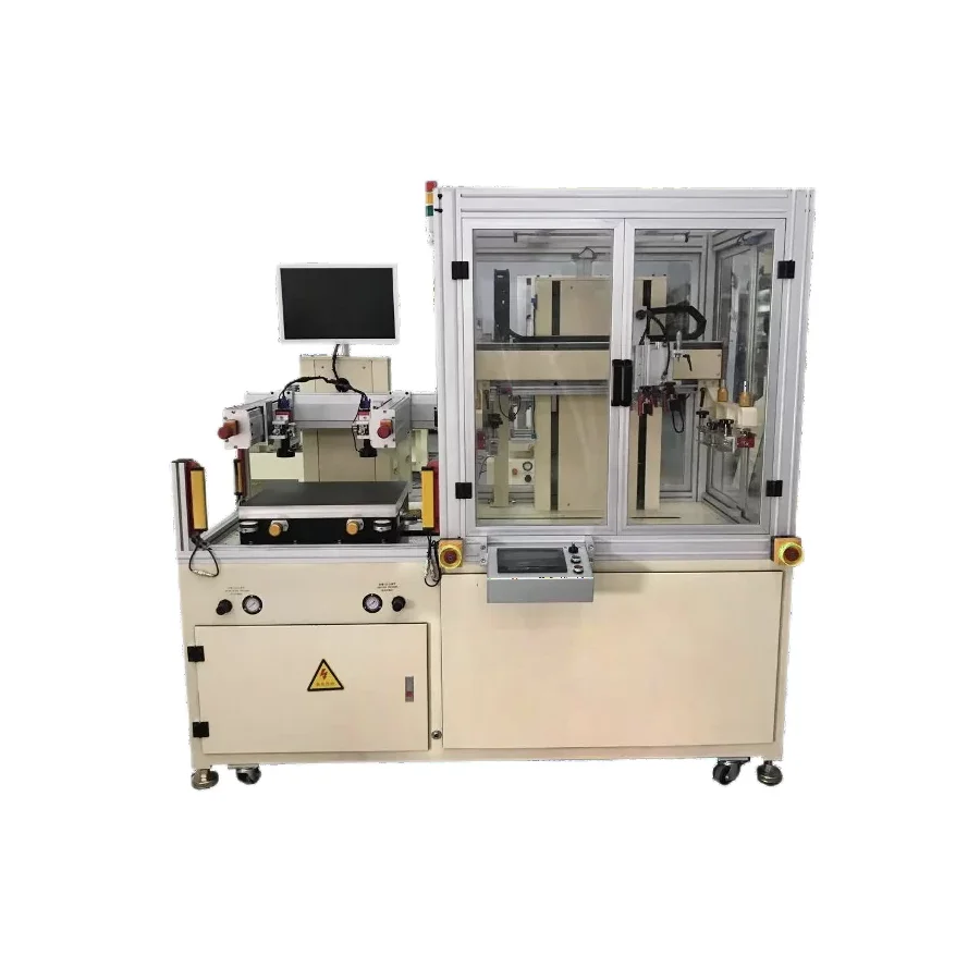 HH-4550CCD Máy in tự động căn chỉnh  vị trí bằng hệ thống CCD